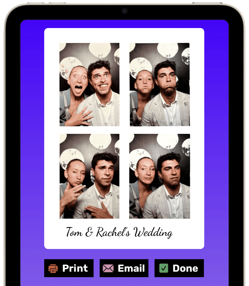 Photo Booth Event App